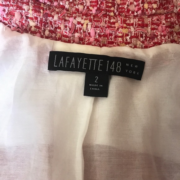 Lafayette 148 NY | Tweed Blazer Jacket - Picture 8 of 8